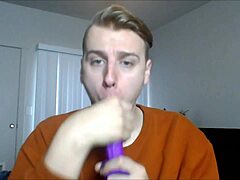 I'm SUCKING your DICK DEEPTHROAT style in POV, using TOYS and DILDO for gay fun!