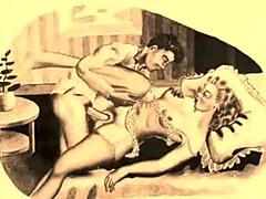 vintage erotic drawings bring back sexy old vibes