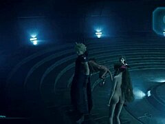Aerith in Final Fantasy VII: Remake nudity mod
