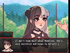 harem in another world game episode 1 seducing the redhead girl