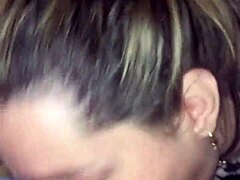 Does this blonde slut suck good?