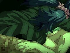 A compilation of animated pornographic images known as rule34 featuring anime and hentai