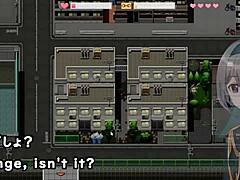 Flash outdoor exposure with crossdressing and machine subtitles!