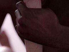 Black Man Sucks Big White Dick with Intense Emotion