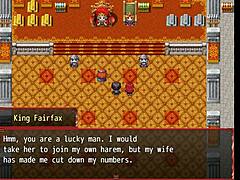 harem in another world game episode 1 seducing the redhead girl