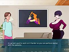 Dr. Johnson, wanna suck this fat white cock for a cum facial at work?