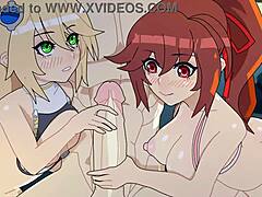 Blazblue hentai uncensored beach fucking