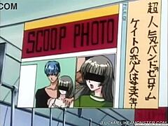 Japanese Teen Rides Cock in BDSM Anime