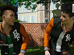 Being A Dik 12: Dik Route With Cartoon Big Tits And Cocks