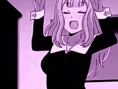 Amateur gay blowjob scene in anime-style video
