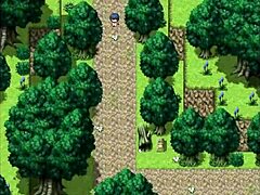 Tanned girl natsuki hentai game ep 14 gets her massive ass spanked real good