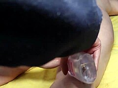 A relaxing massage session with an amateur milf unfolds