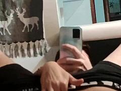 Hot Charles Admires Himself While Getting His Ass Pounded