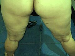 Cross dressing MILF enjoys a night of partying and exhibitionism