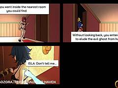 exploring the haunted haven in this eerie anime adventure full of surprises