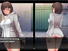 Naked Lower Body Excites to Climax at Store