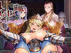 busty princess hypnosis visual novel 31 shows off big tits and ass