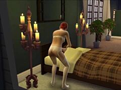 Winter Rose расцветает в горячем сольном экшне рыжей красотки!