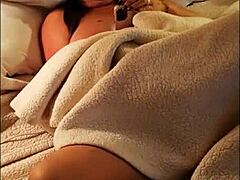 Mom Caught Masturbating While Watching Young Friend Jerk Off in Wild Moment