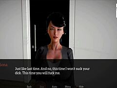 My New Family 15: Teen Has Sex With Milf's Big Cock At Office