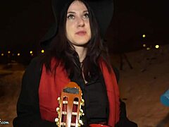 melany mendes blows flute then fucks