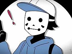 i love this uncensored cartoon sex with a mime in hentai