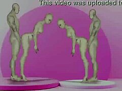 Twins fucking girls in hentai 😏