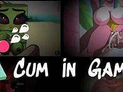3D animated hentai featuring a gangbang with a cute goblin