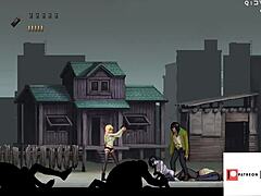 In the bustling city, the parasite awakens intense desires in stage two. Emotions flood the scene as passions ignite.