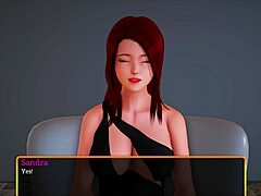 Redhead amateur's erotic story in family fun