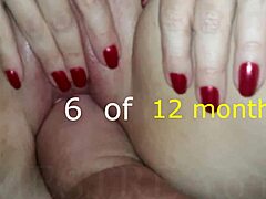 um ano de fisting, sexto mês da escrava na casa gay