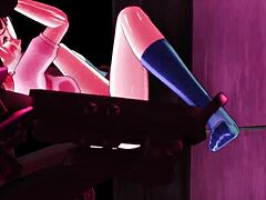 Hé, mate cet épisode 3D cartoon anime de Purupuru Haruka 13 Hosomi no Ken !