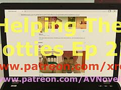 Walkthrough of the anime visual novel Helping the hotties 22