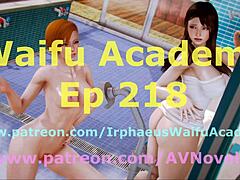 Walkthrough of the adult visual novel The Academy 218