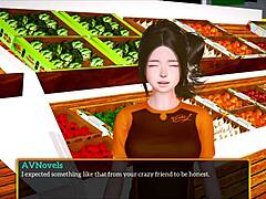 teen redhead stars in erotic cartoon game adventure