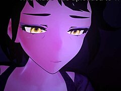 Clipping Your V-Card by Infected Heart RWBY Blender