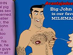 is this gay brazilian pornstar in sex cartoon hot or what?