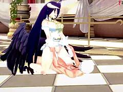 Albedo having sex in Overlord fantasy!