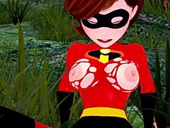 Elastigirl Fucks Hard in Secret Mission for Incredibles Full Movie