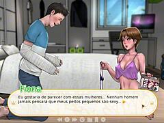 Fucking Stepsister's Ass Until Cum Inside