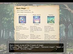 magic reward hentai game ep 1, angel pussy makes him cum fast