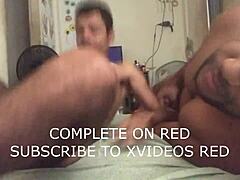 Brazilian COUPLE tries 69 POSITION with BIG COCKS