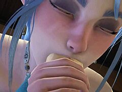 Foglalt szállodai szoba elf 3D hentaihez