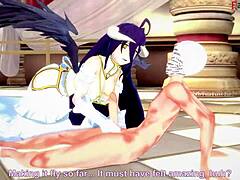 Albedo having sex in Overlord fantasy!