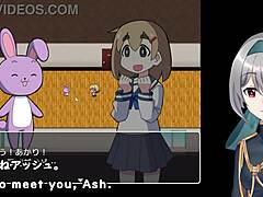 Magic Unability Girl Akari in Machine-Translated Hentai Game Trial