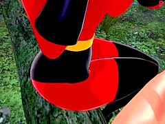 Elastigirl Fucks Hard in Secret Mission for Incredibles Full Movie