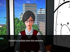Adult visual novel with ecchi gameplay and anime art
