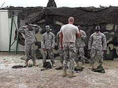 Old army officer forces men to pleasure him