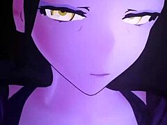 Clipping Your V-Card by Infected Heart RWBY Blender