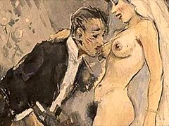 Vintage Erotic Illustration Art